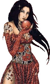 Whimsical witch lady with a crystal ball