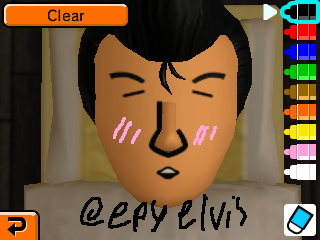 elvis mii sleeping