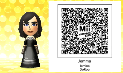 a qr code of jemma's mii