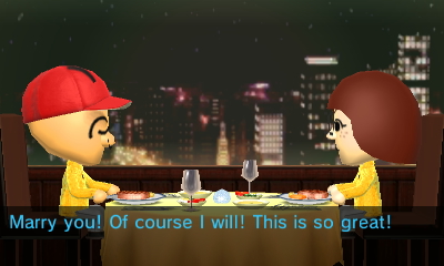 Bee accepting proposal