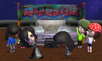 A tomodachi life rap battle