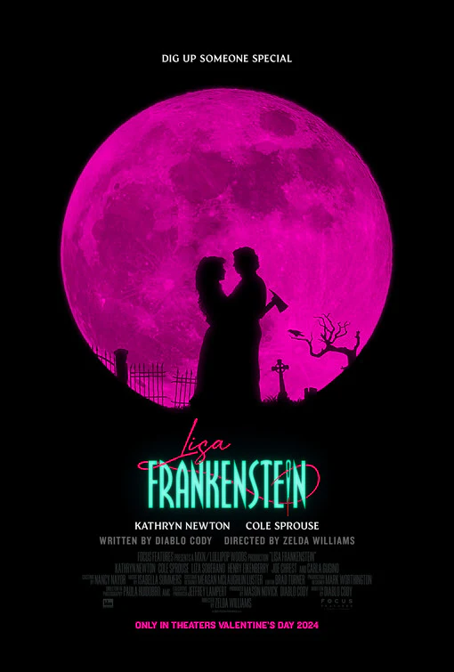 Lisa Frankenstein movie poster