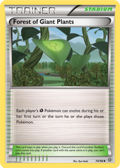 forest of giant plants pokemon card